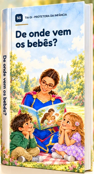 Capa de De onde vem os bebês?